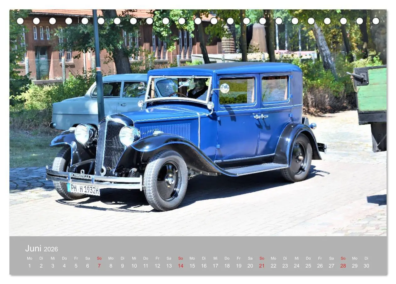 Bild: 9783457697306 | OLDTIMER-Event (Tischkalender 2026 DIN A5 quer), CALVENDO...