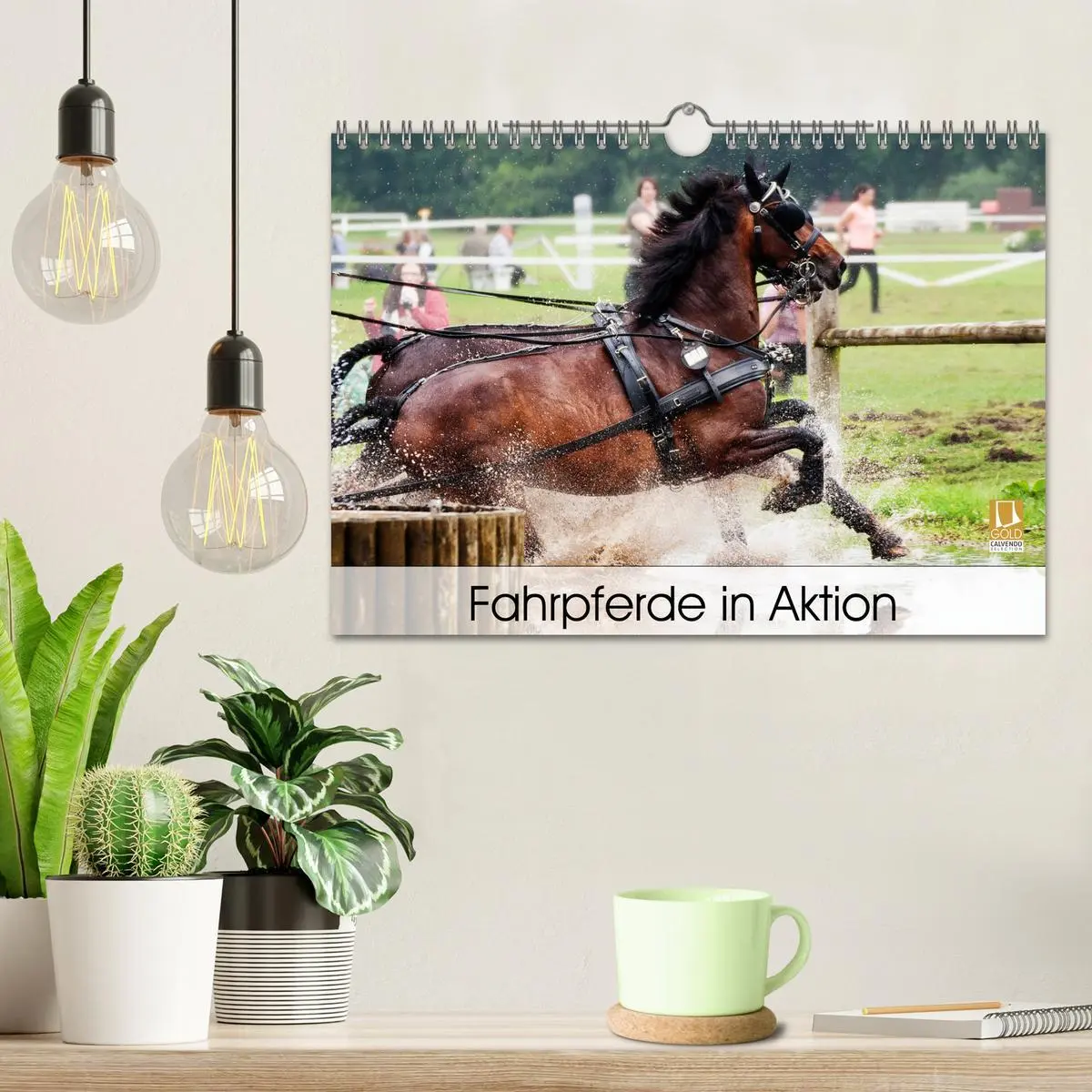 Bild: 9783457837306 | Fahrpferde in Aktion (Wandkalender 2026 DIN A4 quer), CALVENDO...