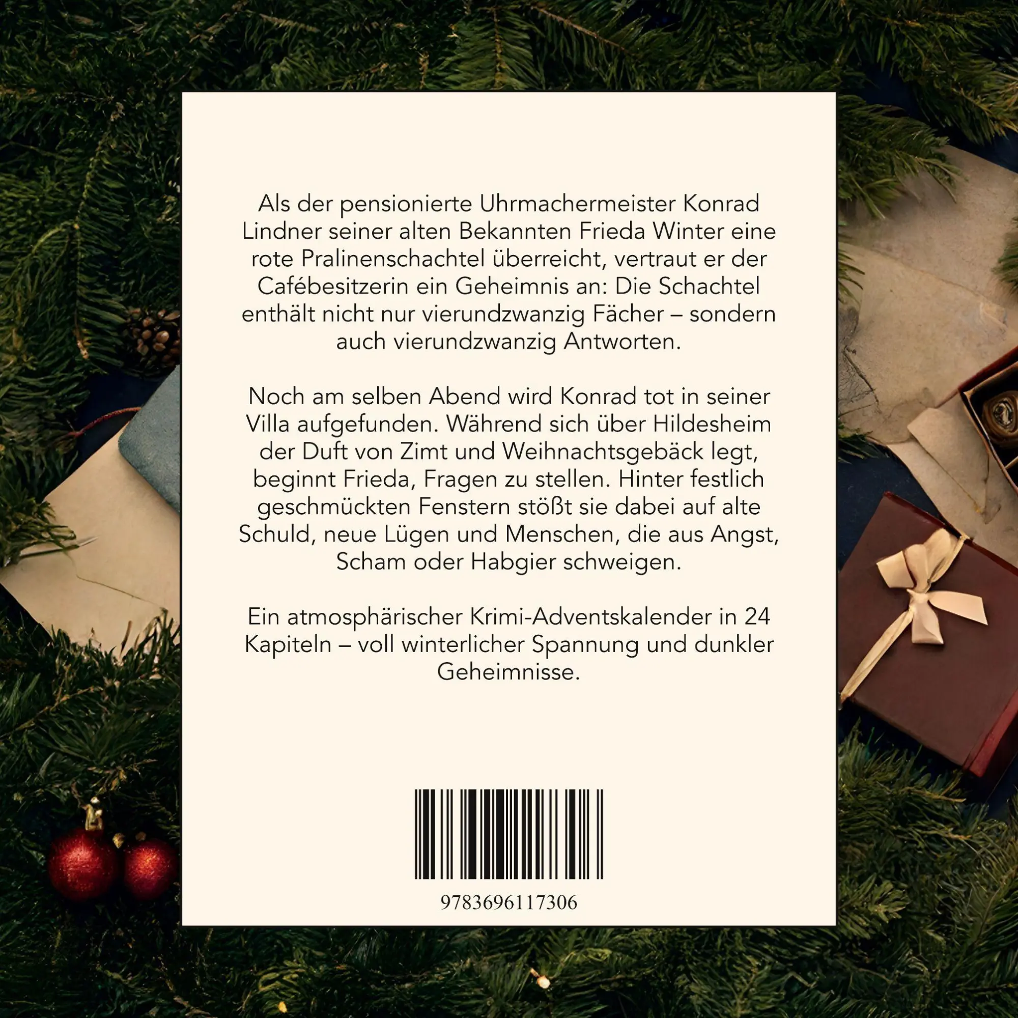 Rückseite: 9783696117306 | Mord in Hildesheim | Der Krimi-Adventskalender in 24 Akten | Kaiser
