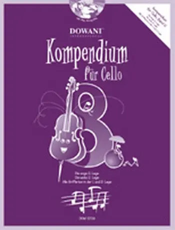 Cover: 9783905477306 | Kompendium Band 8 (+CD) für Violoncello | Josef Hofer | Kompendium