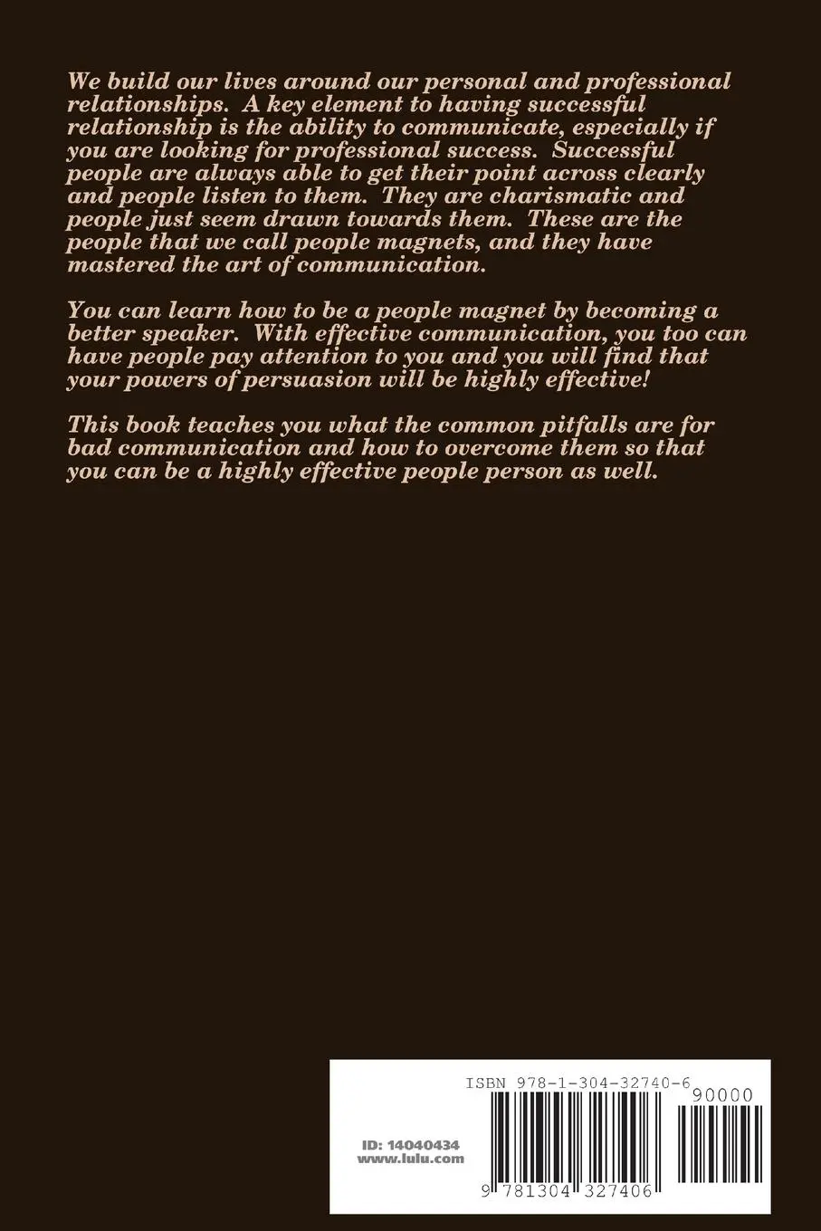 Rückseite: 9781304327406 | How to Communicate With People in Any Situation | Harold J. Winfrey