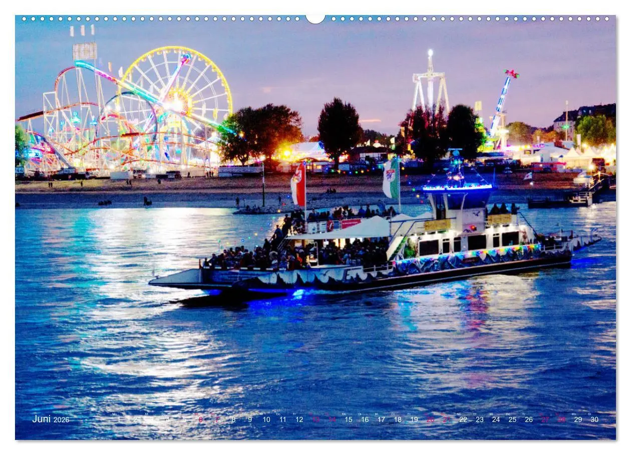Bild: 9783457687406 | Rheinkirmes in Düsseldorf (hochwertiger Premium Wandkalender 2026...