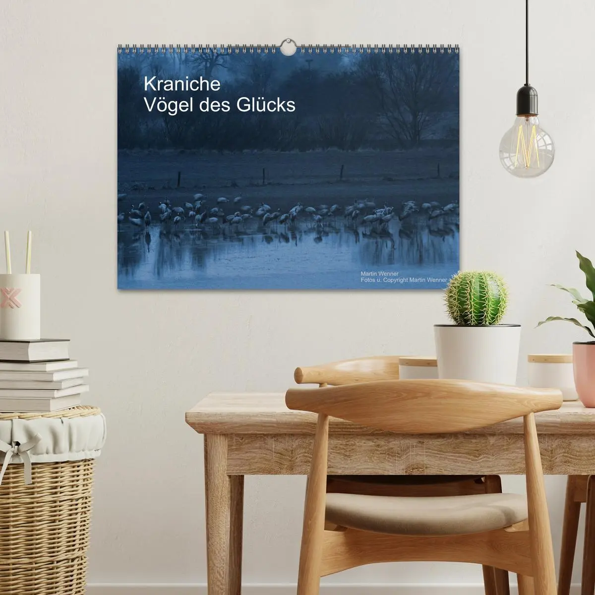Bild: 9783516227406 | Kraniche (Wandkalender 2026 DIN A3 quer), CALVENDO Monatskalender