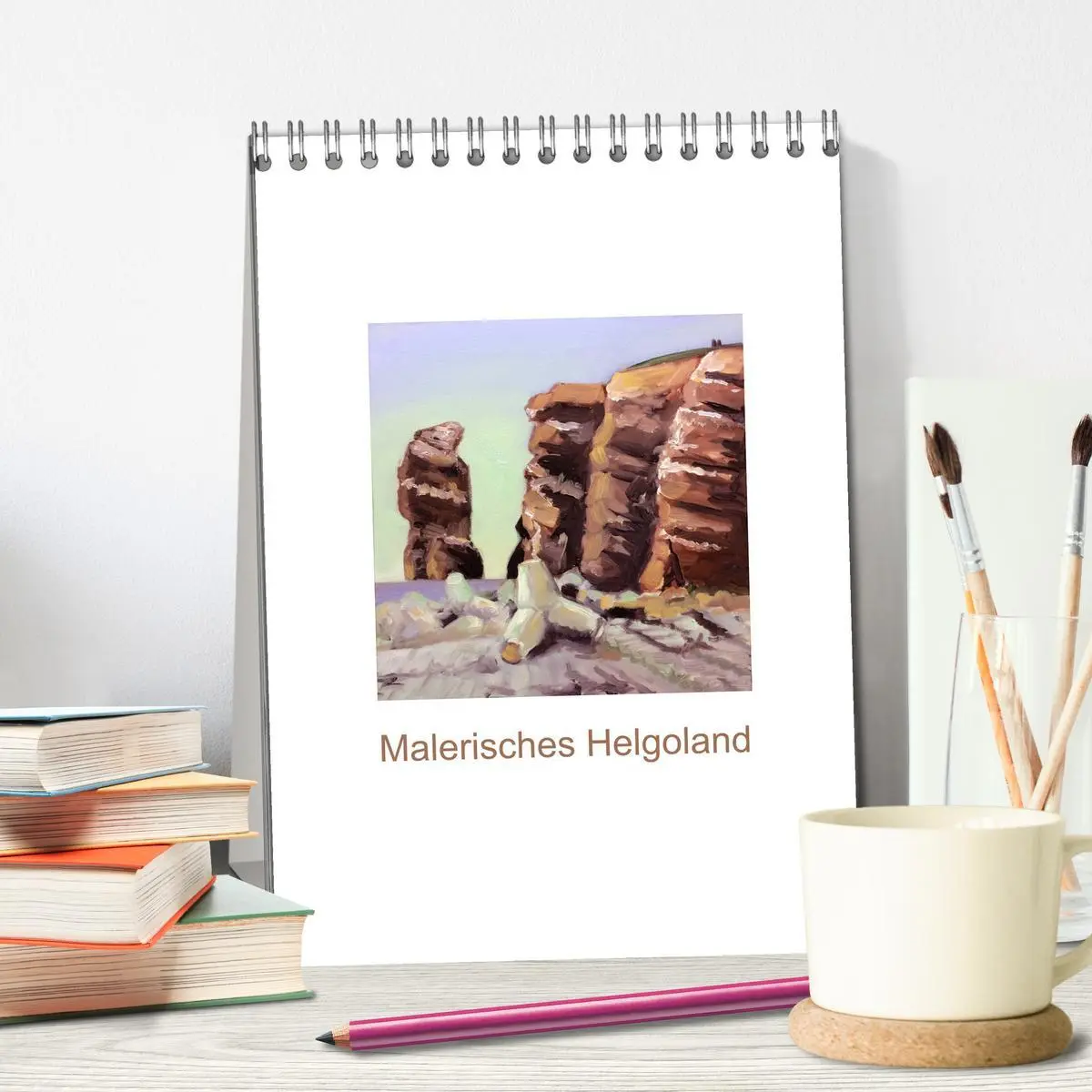 Bild: 9783516397406 | Malerisches Helgoland (Tischkalender 2026 DIN A5 hoch), CALVENDO...
