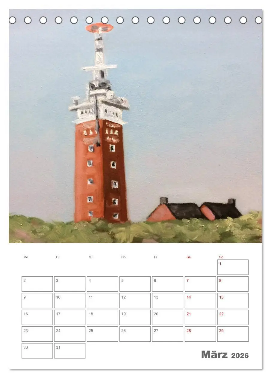 Bild: 9783516397406 | Malerisches Helgoland (Tischkalender 2026 DIN A5 hoch), CALVENDO...