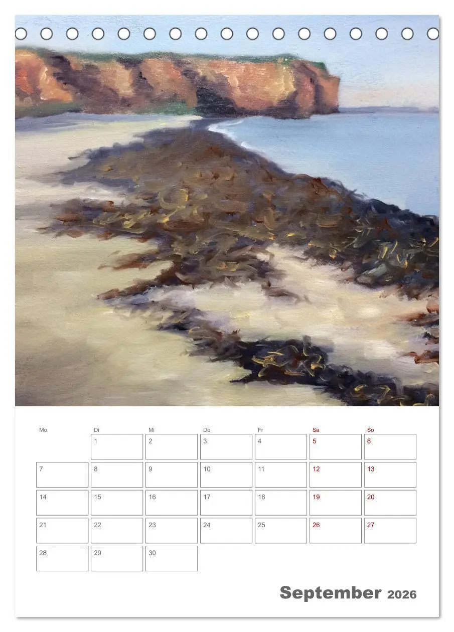 Bild: 9783516397406 | Malerisches Helgoland (Tischkalender 2026 DIN A5 hoch), CALVENDO...