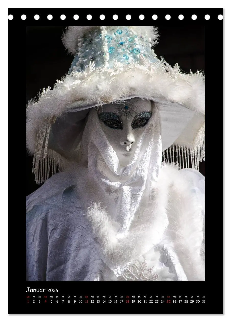 Bild: 9783516467406 | Venezianische Masken HALLia VENEZia Schwäbisch Hall (Tischkalender...