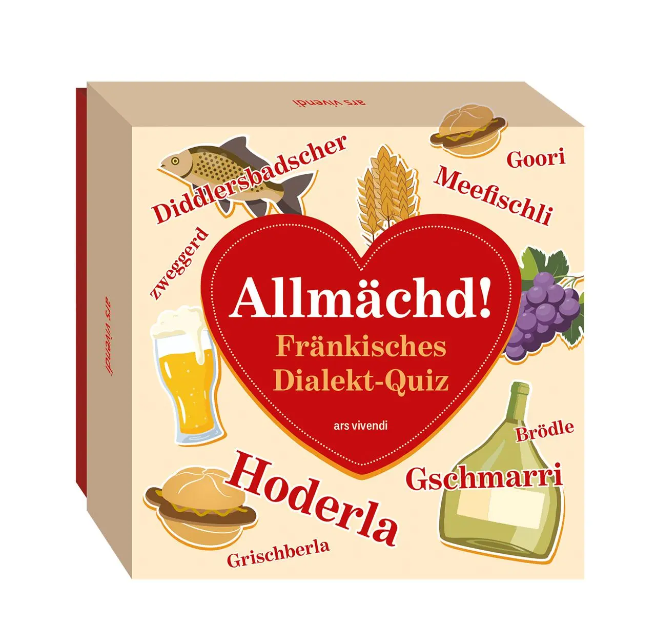 Cover: 9783747207406 | Allmächd - Fränkisches Dialekt-Quiz (Neuauflage) | Frank N. Wirth