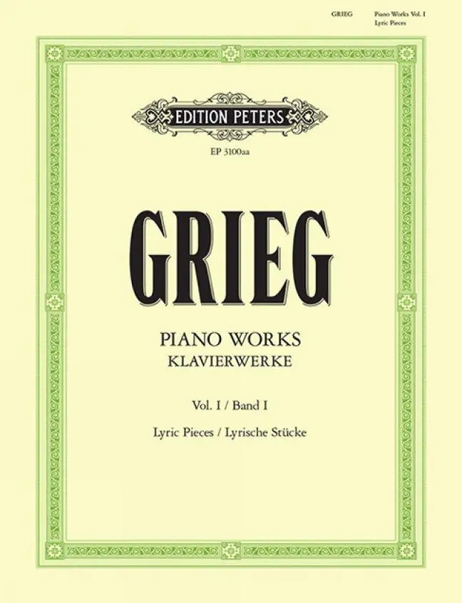Cover: 9790014107406 | Klavierwerke - Band 1: Lyrische Stücke - Hefte 1 - 10 / URTEXT | Grieg