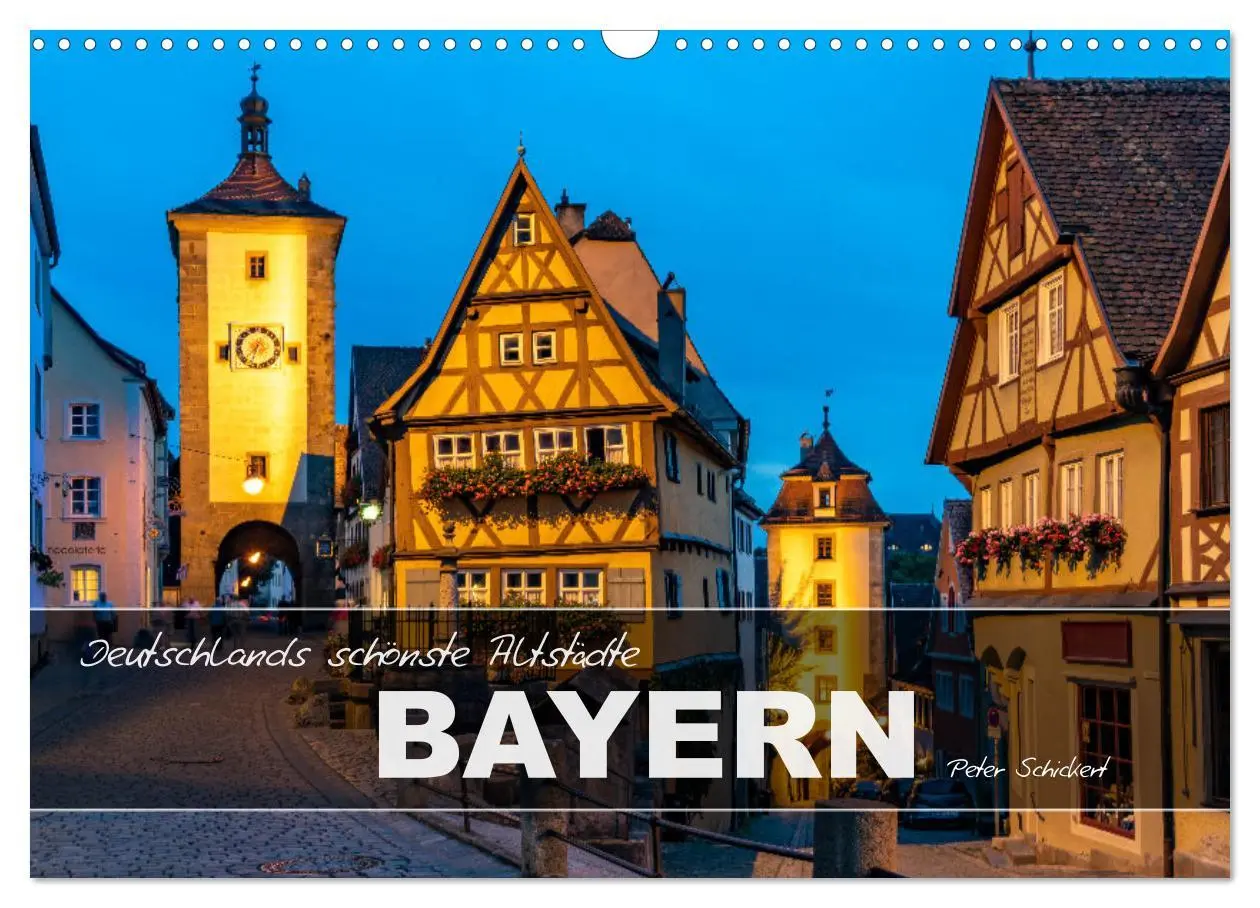 Cover: 9783457297506 | Deutschlands schönste Altstädte - Bayern (Wandkalender 2026 DIN A3...