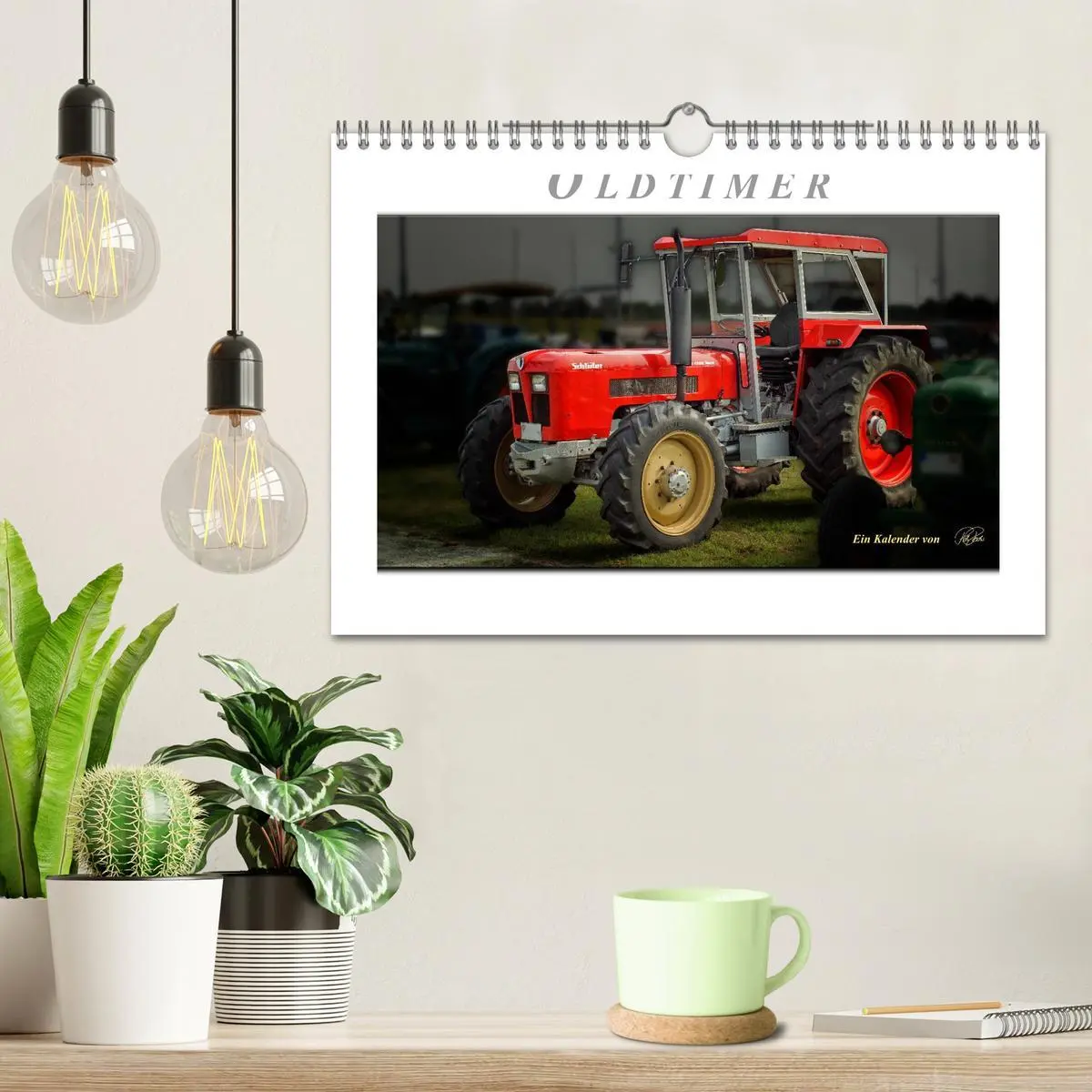 Bild: 9783516077506 | Oldtimer - Traktor Liebe (Wandkalender 2026 DIN A4 quer), CALVENDO...