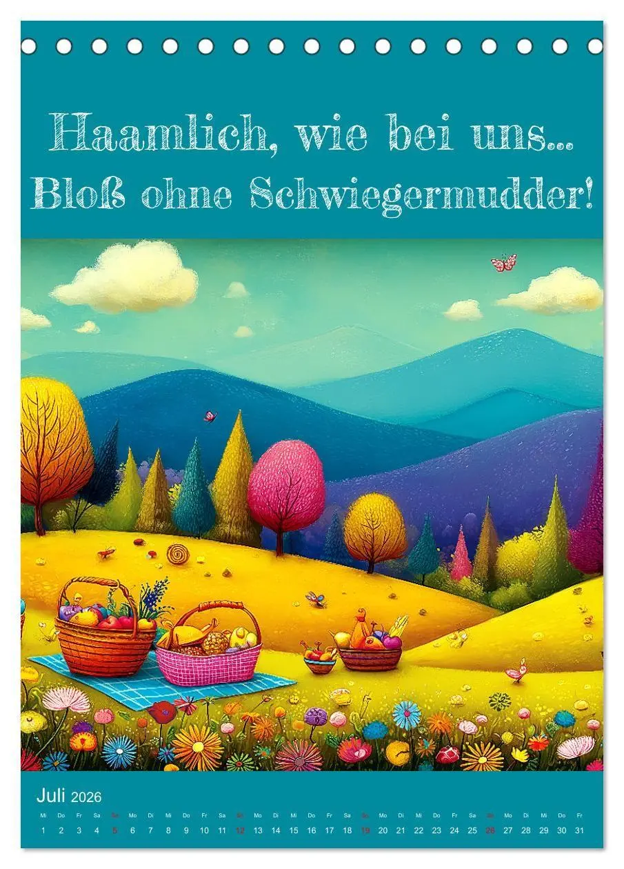 Bild: 9783516697506 | Erzgebirge mei Haamit - Mundart-Kalender mit sächsischem Humor...