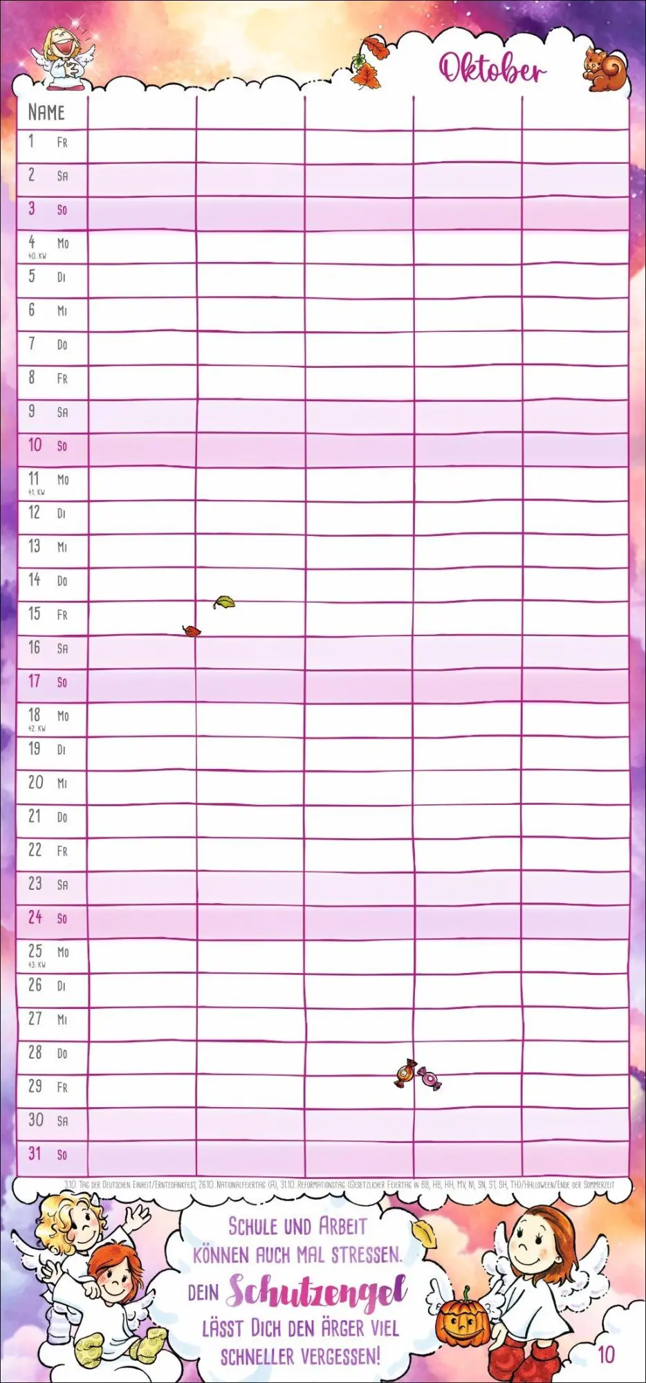 Bild: 9783756417506 | times&amp;more Schutzengel Familienplaner 2027 | Heye | Kalender | 13 S.
