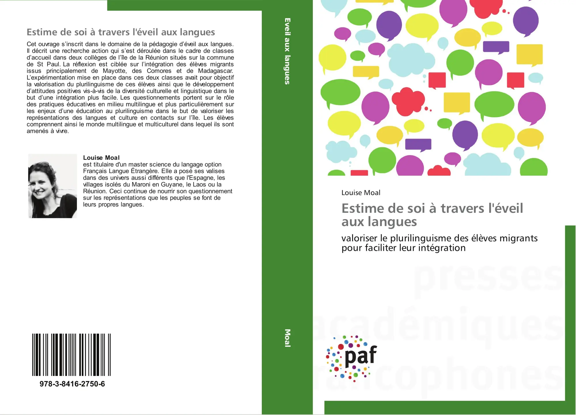 Cover: 9783841627506 | Estime de soi à travers l'éveil aux langues | Louise Moal | Buch