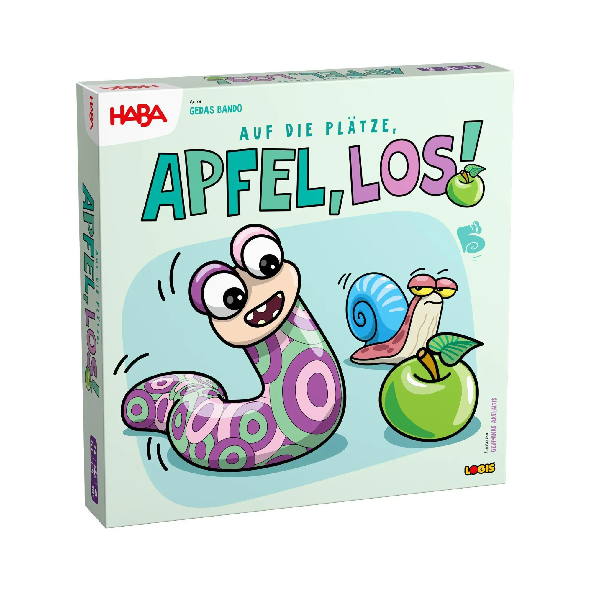 Cover: 4010168297606 | Auf die Plätze, Apfel, Los! | Thade Precht | Spiel | 2014680001 | 2026