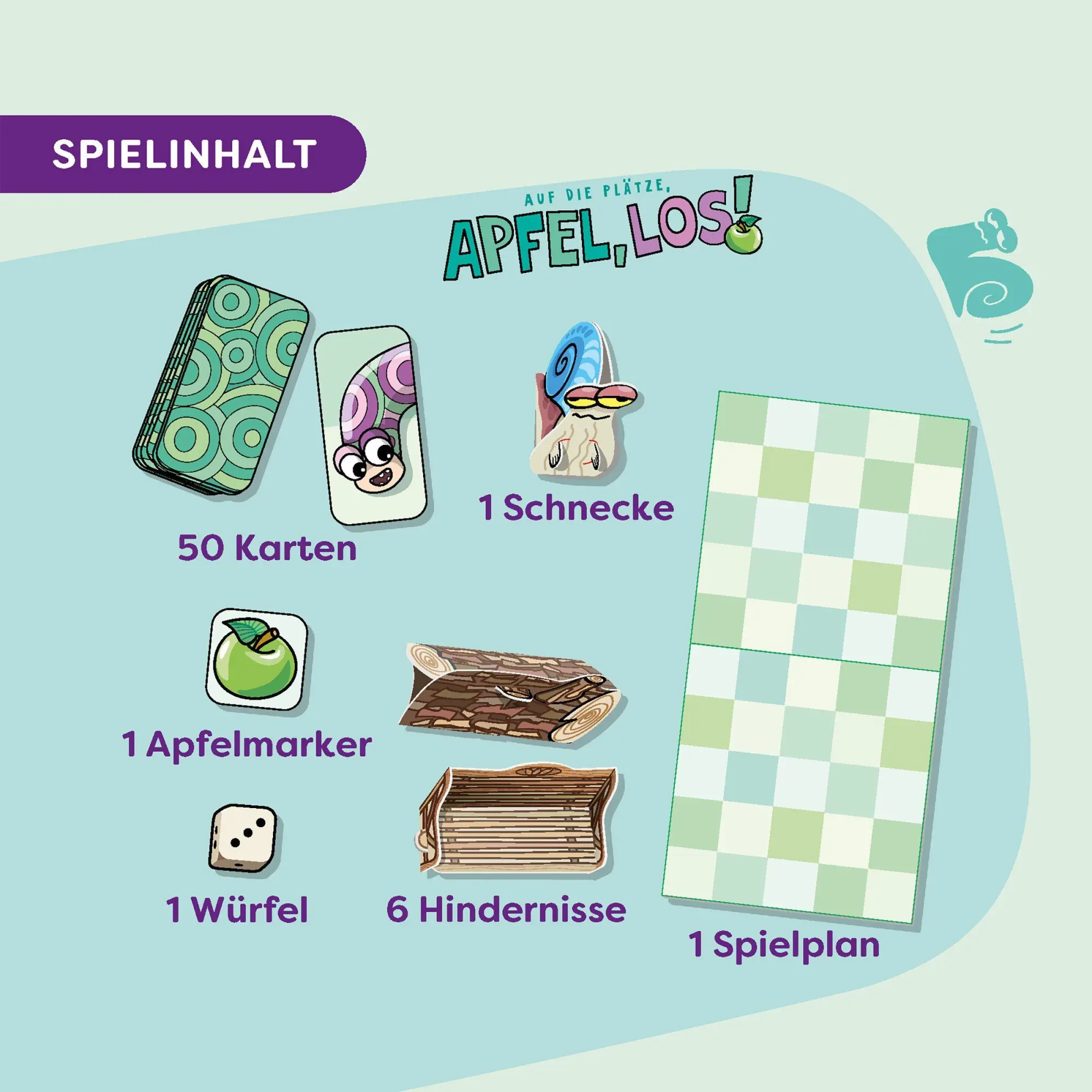 Bild: 4010168297606 | Auf die Plätze, Apfel, Los! | Thade Precht | Spiel | 2014680001 | 2026