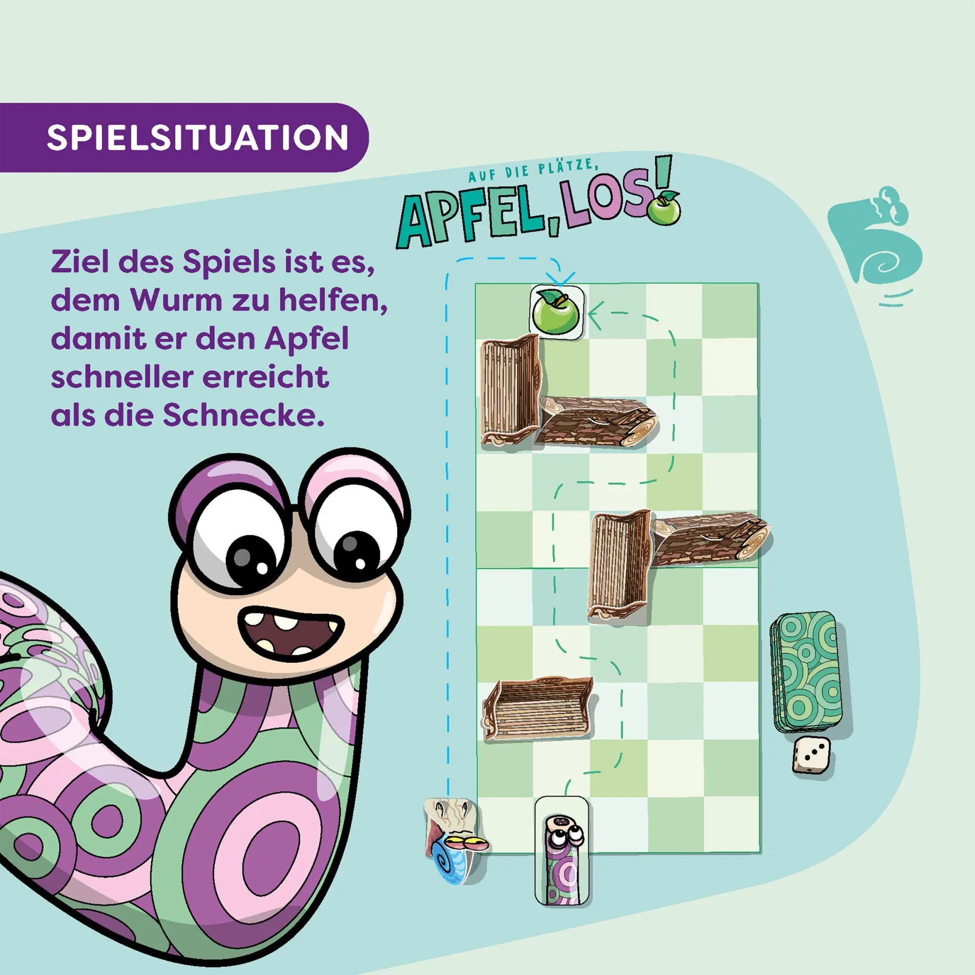 Bild: 4010168297606 | Auf die Plätze, Apfel, Los! | Thade Precht | Spiel | 2014680001 | 2026