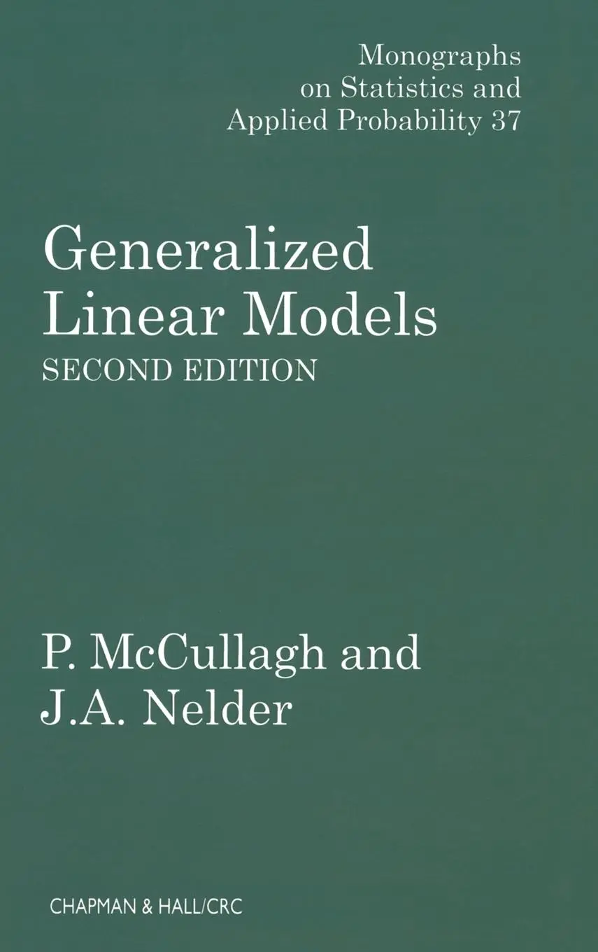 Cover: 9780412317606 | Generalized Linear Models | P. McCullagh | Buch | Englisch | 1989