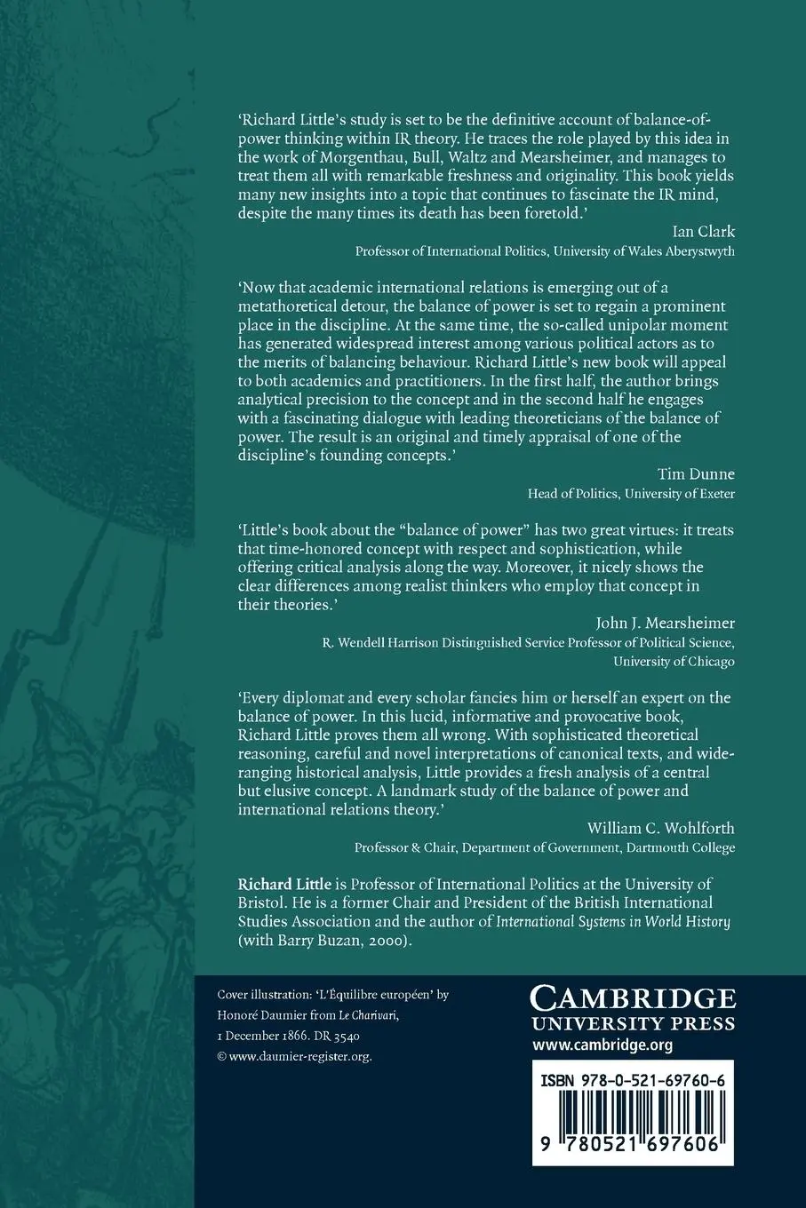 Rückseite: 9780521697606 | The Balance of Power in International Relations | Richard Little