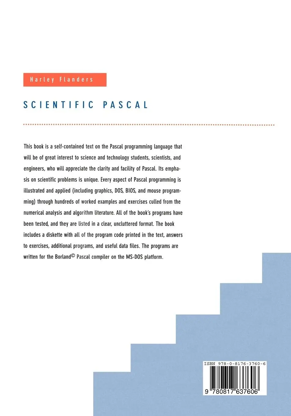 Rückseite: 9780817637606 | Scientific Pascal | Harley Flanders | Taschenbuch | xiv | Englisch