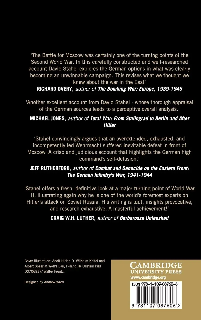 Rückseite: 9781107087606 | The Battle for Moscow | David Stahel | Buch | Englisch | 2015