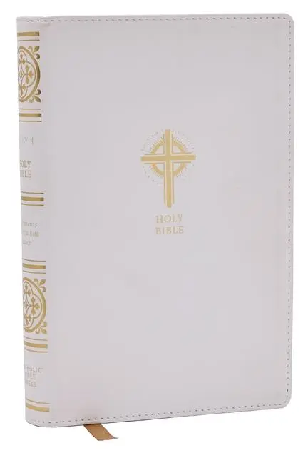 Cover: 9781400337606 | NRSVCE Sacraments of Initiation Catholic Bible, White Leathersoft,...