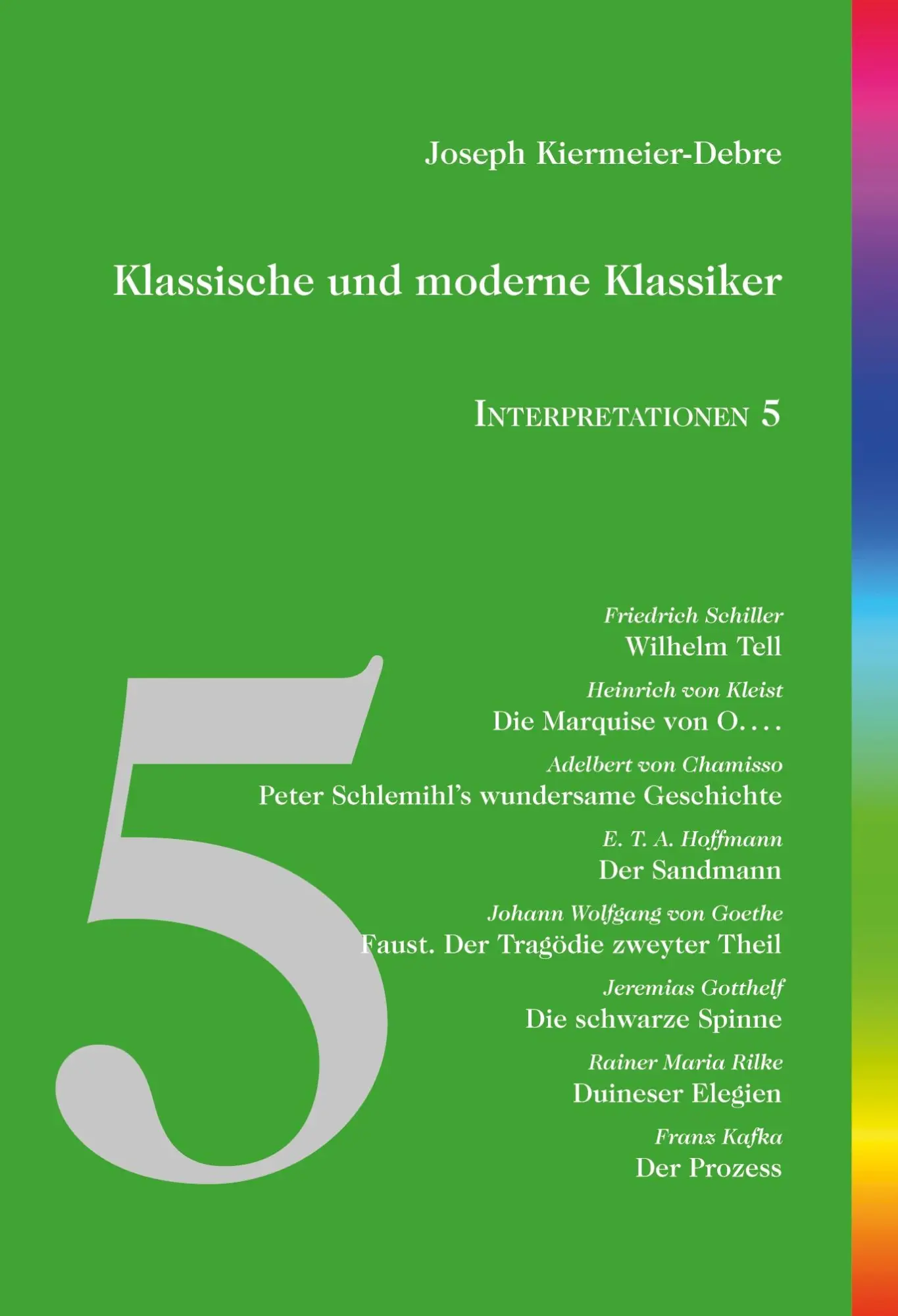 Cover: 9783038587606 | Klassische und moderne Klassiker | Joseph Kiermeier-Debre | Buch