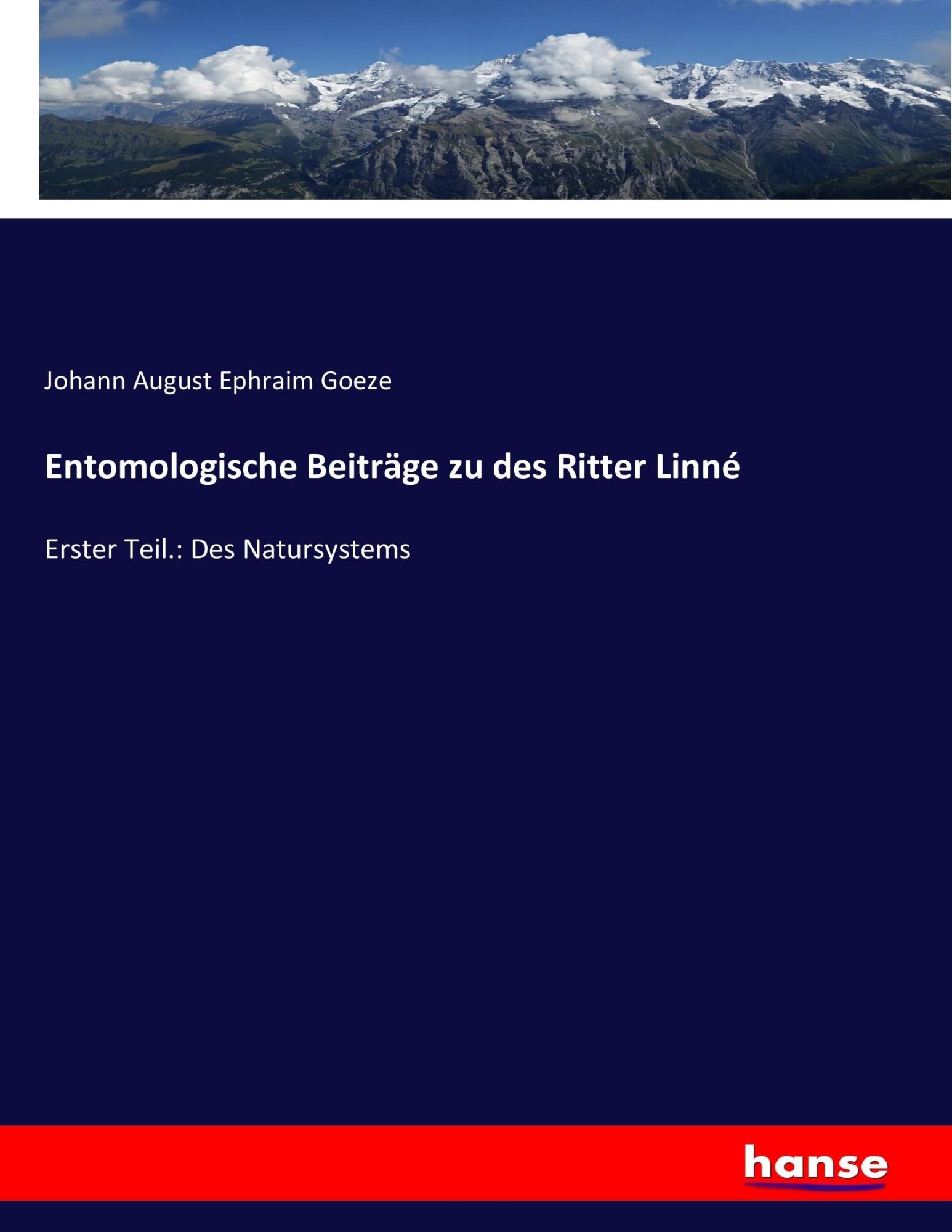 Entomologische Beiträge zu des Ritter Linné