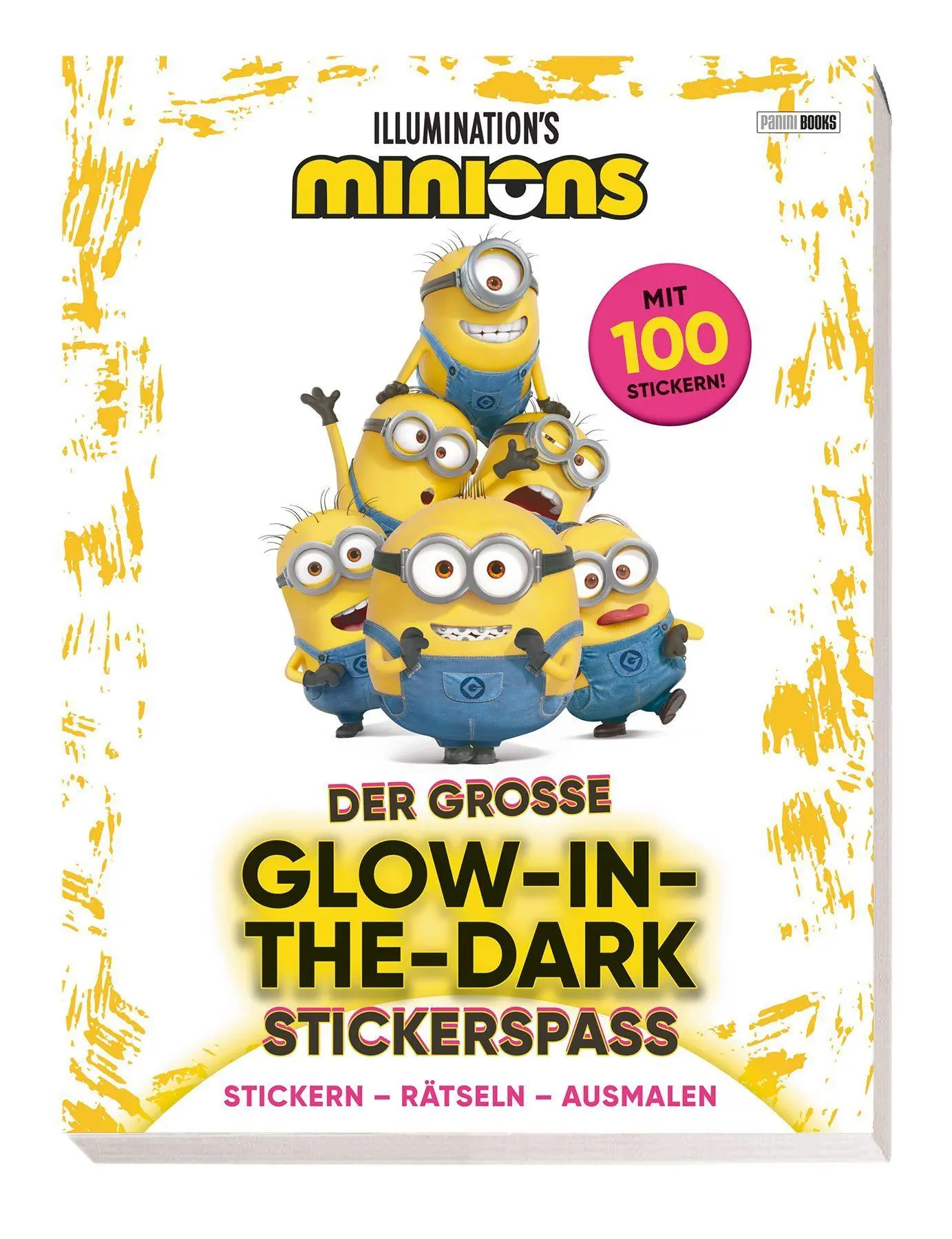 Cover: 9783833247606 | Minions: Der große Glow-in-the-Dark Stickerspaß | Panini | Taschenbuch