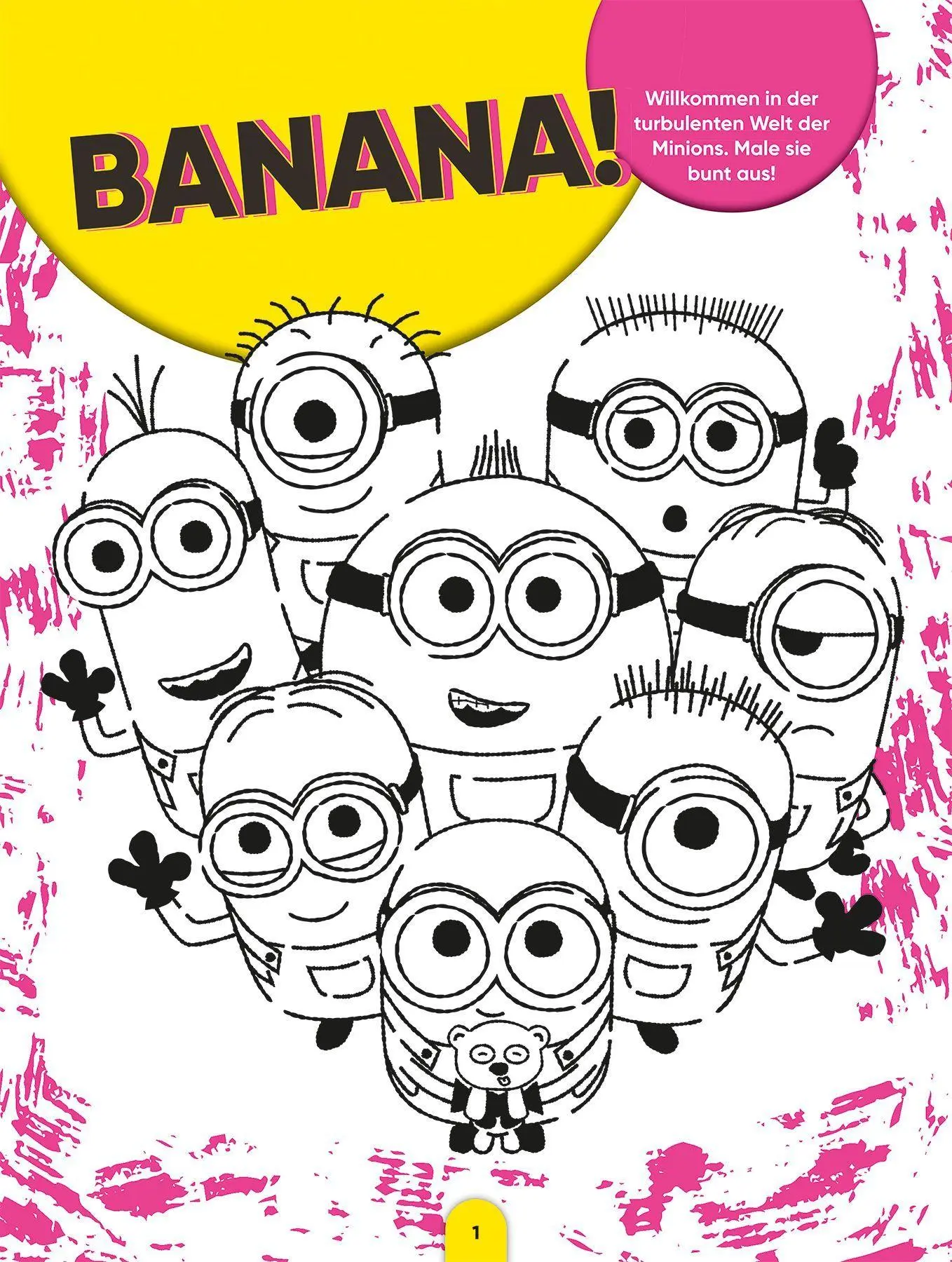 Bild: 9783833247606 | Minions: Der große Glow-in-the-Dark Stickerspaß | Panini | Taschenbuch