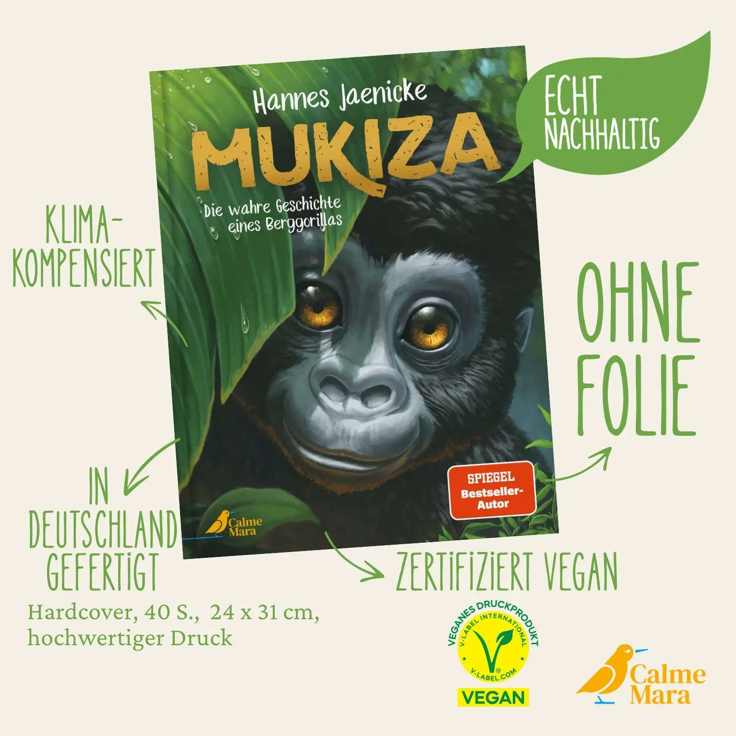 Bild: 9783948877606 | Mukiza | Hannes Jaenicke | Buch | 40 S. | Deutsch | 2024