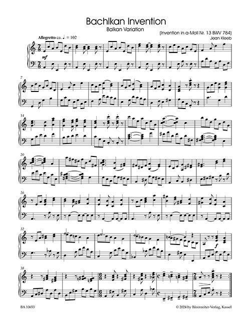 Bild: 9790006577606 | Bach goes World -14 Popular Arrangements for Piano solo- | Jean Kleeb