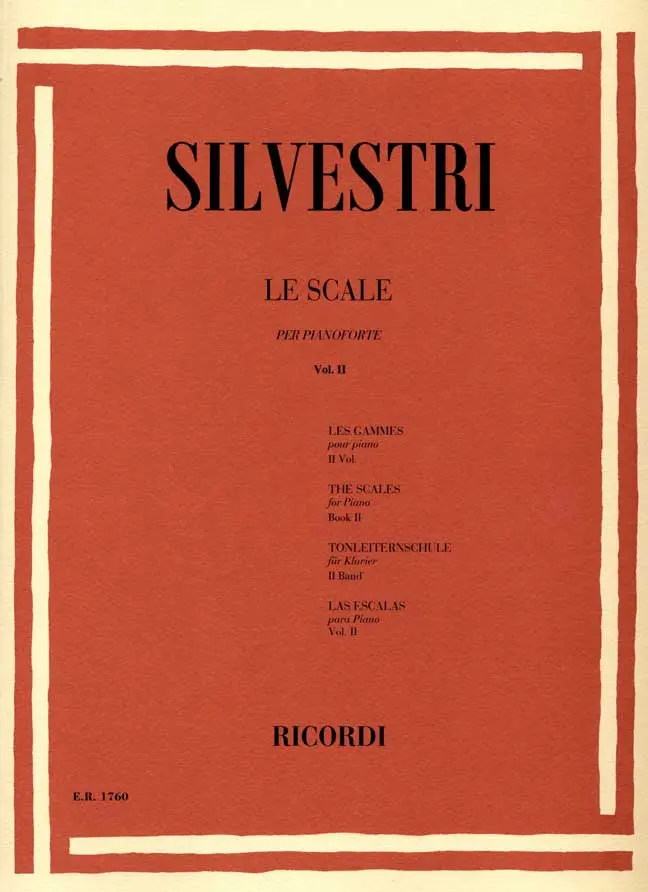 Cover: 9790041817606 | Le Scale Per Pianoforte Volume 2 | Renzo Silvestri | Buch | Ricordi