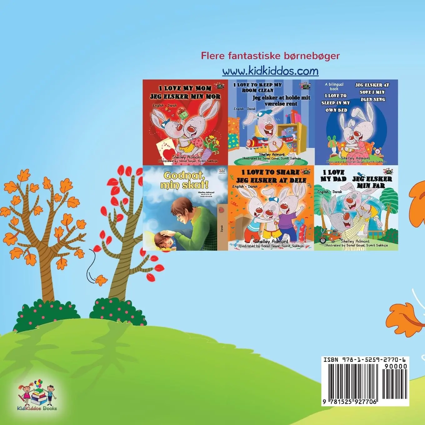 Rückseite: 9781525927706 | I Love Autumn (Danish Children's Book) | Shelley Admont (u. a.) | Buch