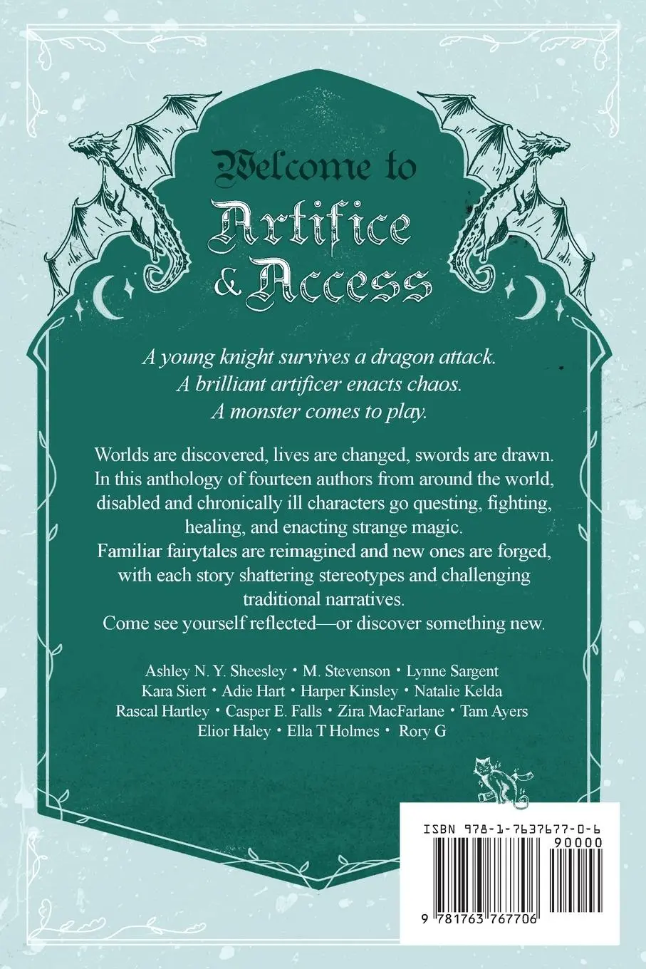 Rückseite: 9781763767706 | Artifice &amp; Access | a disability in fantasy anthology | Taschenbuch