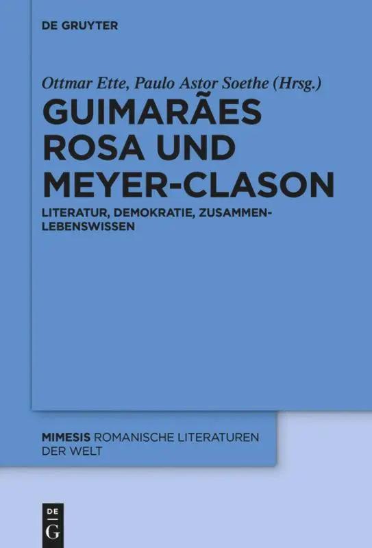Cover: 9783110677706 | Guimarães Rosa und Meyer-Clason | Paulo Astor Soethe (u. a.) | Buch