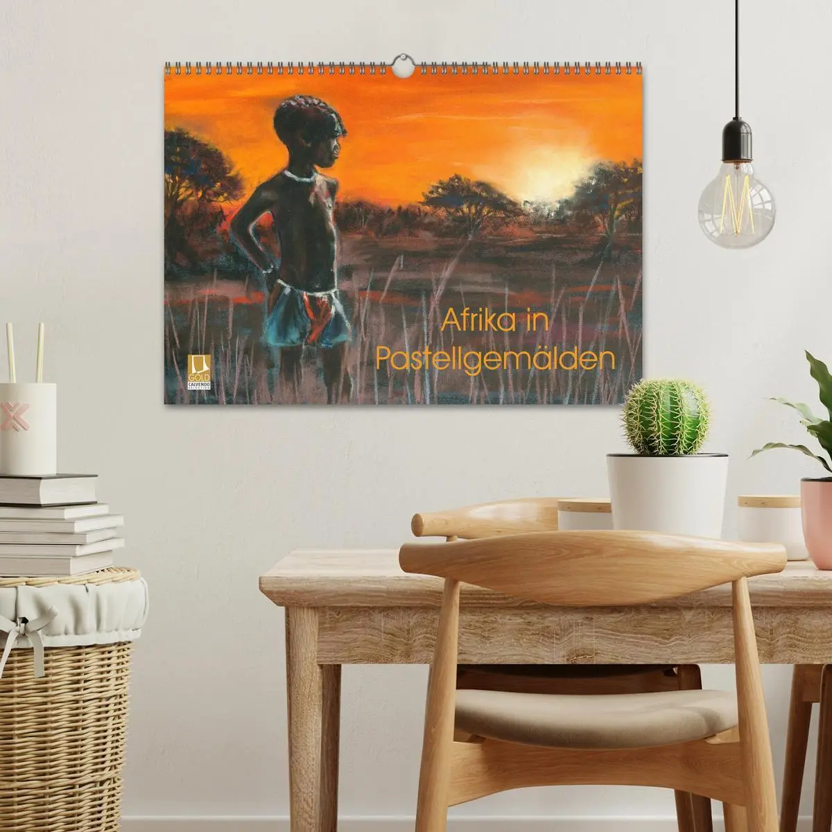 Bild: 9783457967706 | Afrika in Pastellgemälden (Wandkalender 2026 DIN A3 quer), CALVENDO...