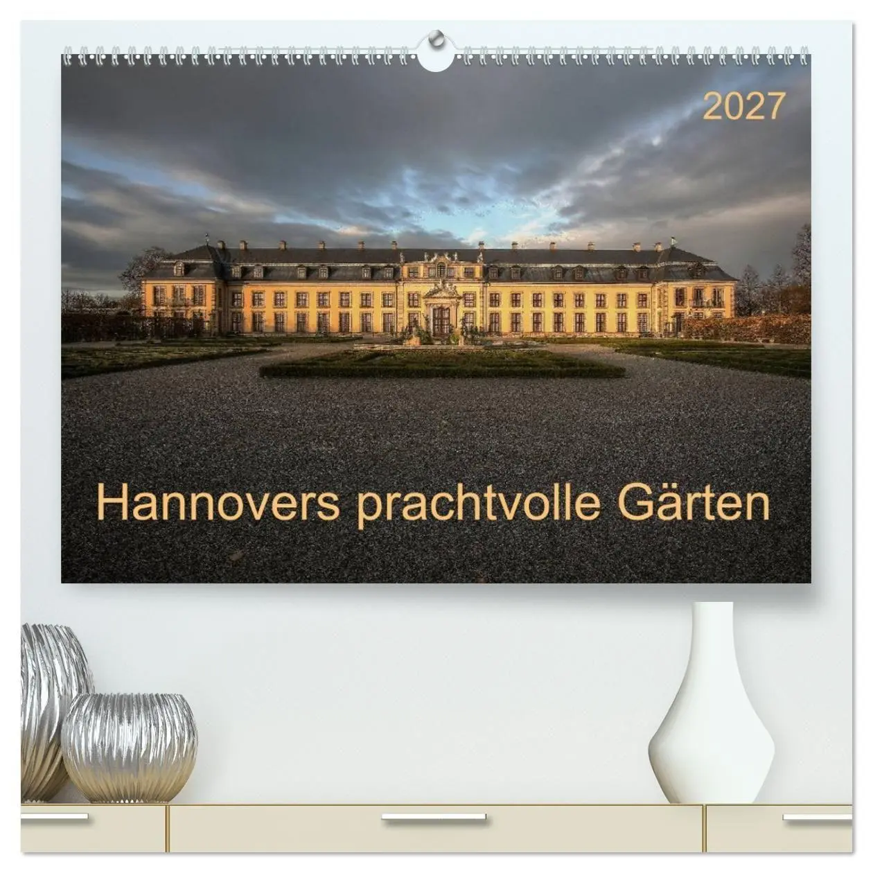 Cover: 9783594037706 | Hannovers prachtvolle Gärten (hochwertiger Premium Wandkalender...