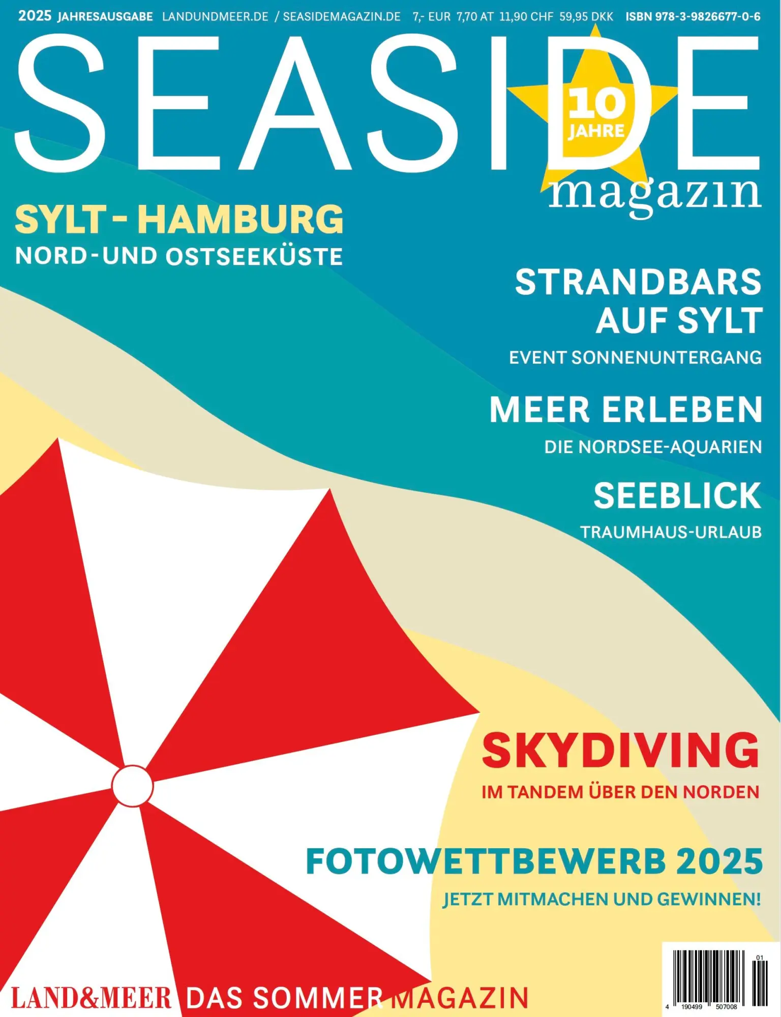 Cover: 9783982667706 | SEASIDEmagazin 2025 | Sylt - Hamburg | Maris Schaper | Taschenbuch