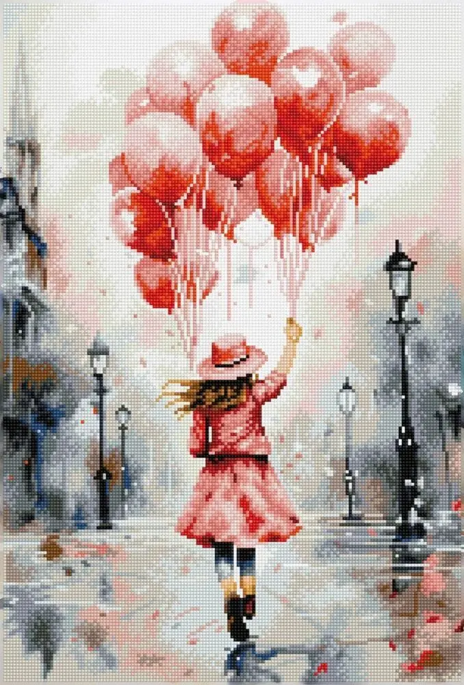 Cover: 4895225937806 | DIAMOND DOTZ - Diamond Painting Luftballons | Kit (Bastelset) | 2025