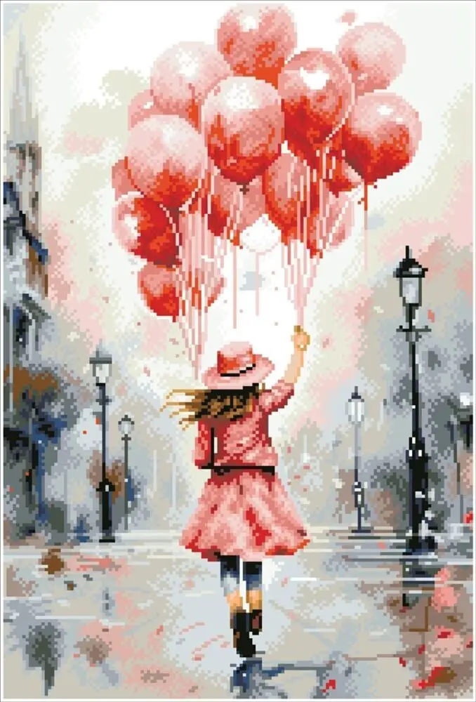 Bild: 4895225937806 | DIAMOND DOTZ - Diamond Painting Luftballons | Kit (Bastelset) | 2025