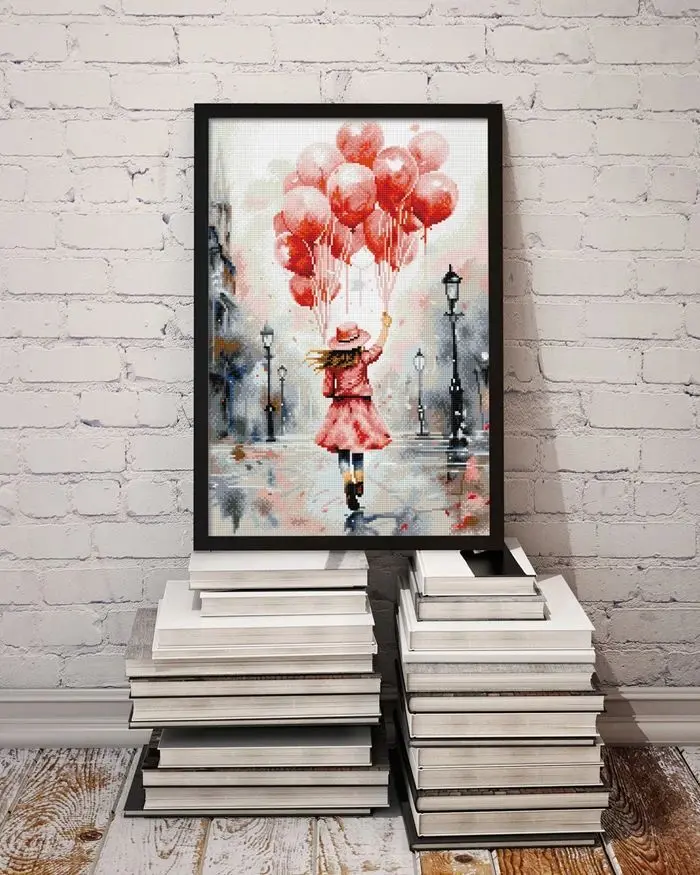Bild: 4895225937806 | DIAMOND DOTZ - Diamond Painting Luftballons | Kit (Bastelset) | 2025