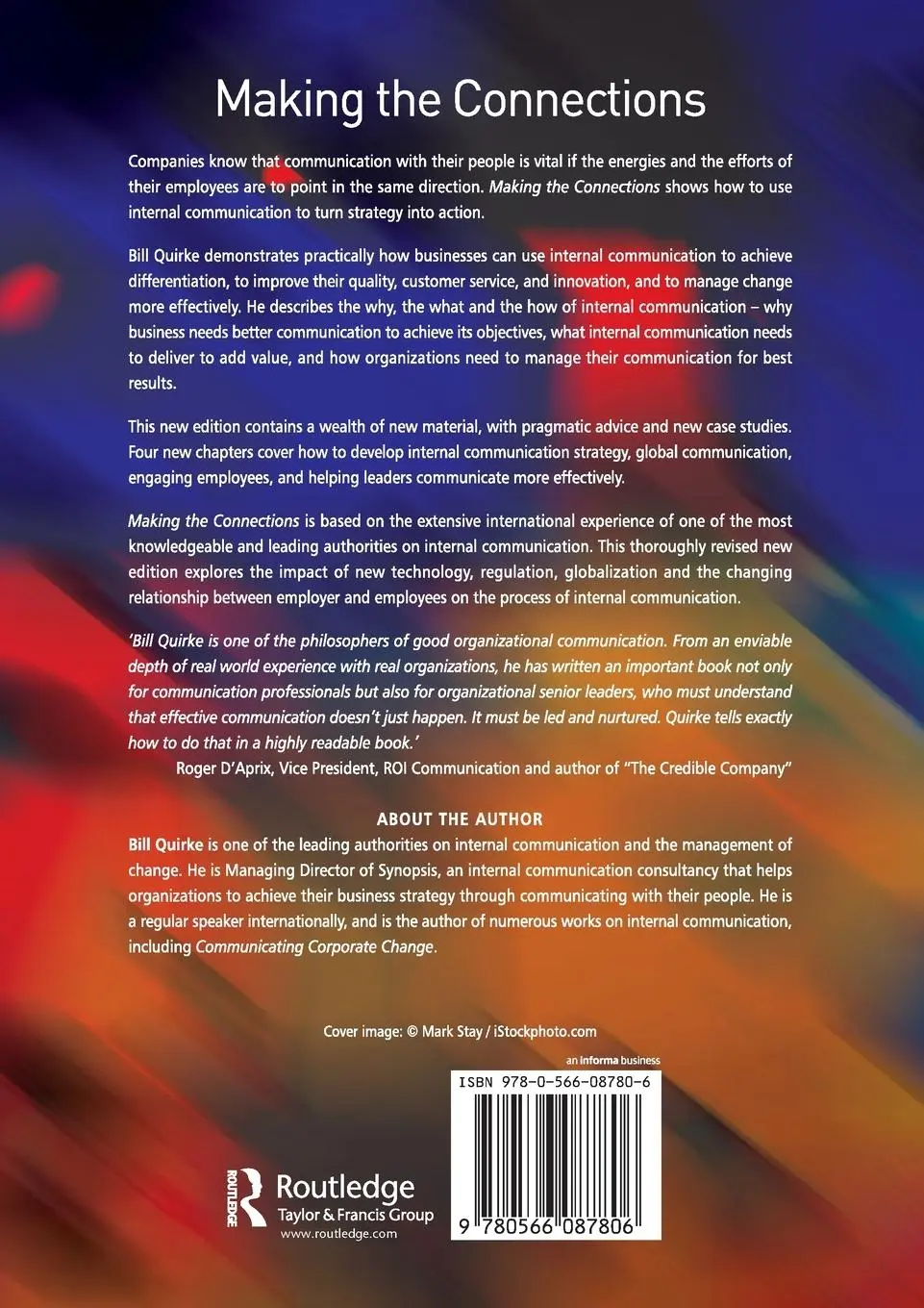 Rückseite: 9780566087806 | Making the Connections | Bill Quirke | Taschenbuch | Englisch | 2008