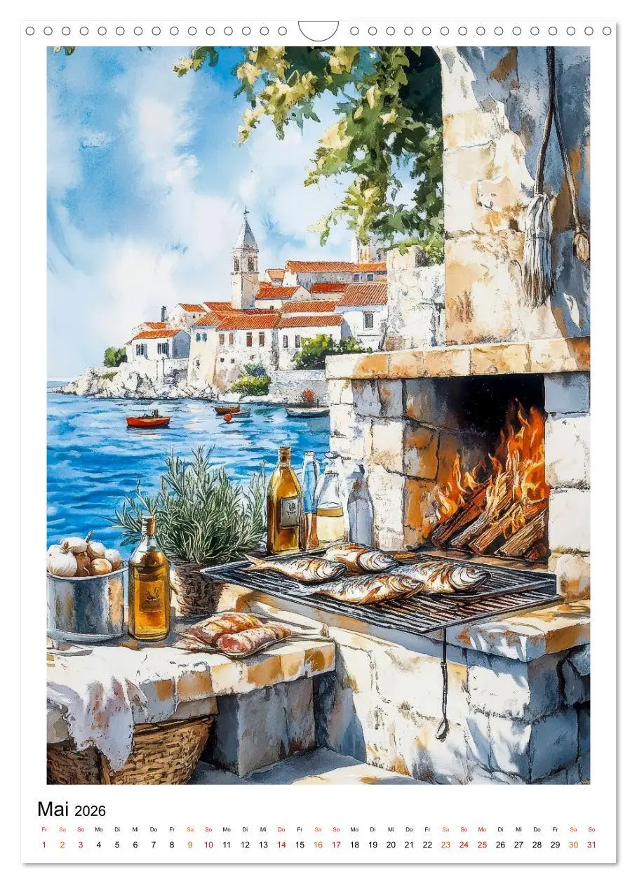 Bild: 9783457647806 | Kroatien - Natur, Städte, Lebensgefühl (Wandkalender 2026 DIN A3...