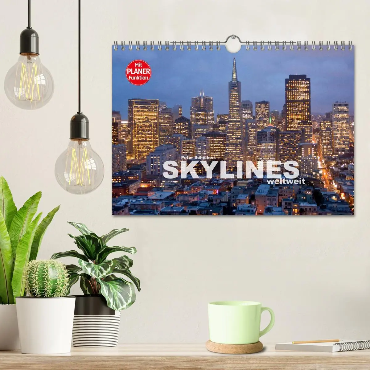 Bild: 9783457957806 | Skylines weltweit (Wandkalender 2026 DIN A4 quer), CALVENDO...