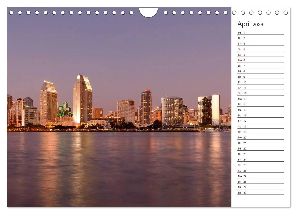 Bild: 9783457957806 | Skylines weltweit (Wandkalender 2026 DIN A4 quer), CALVENDO...