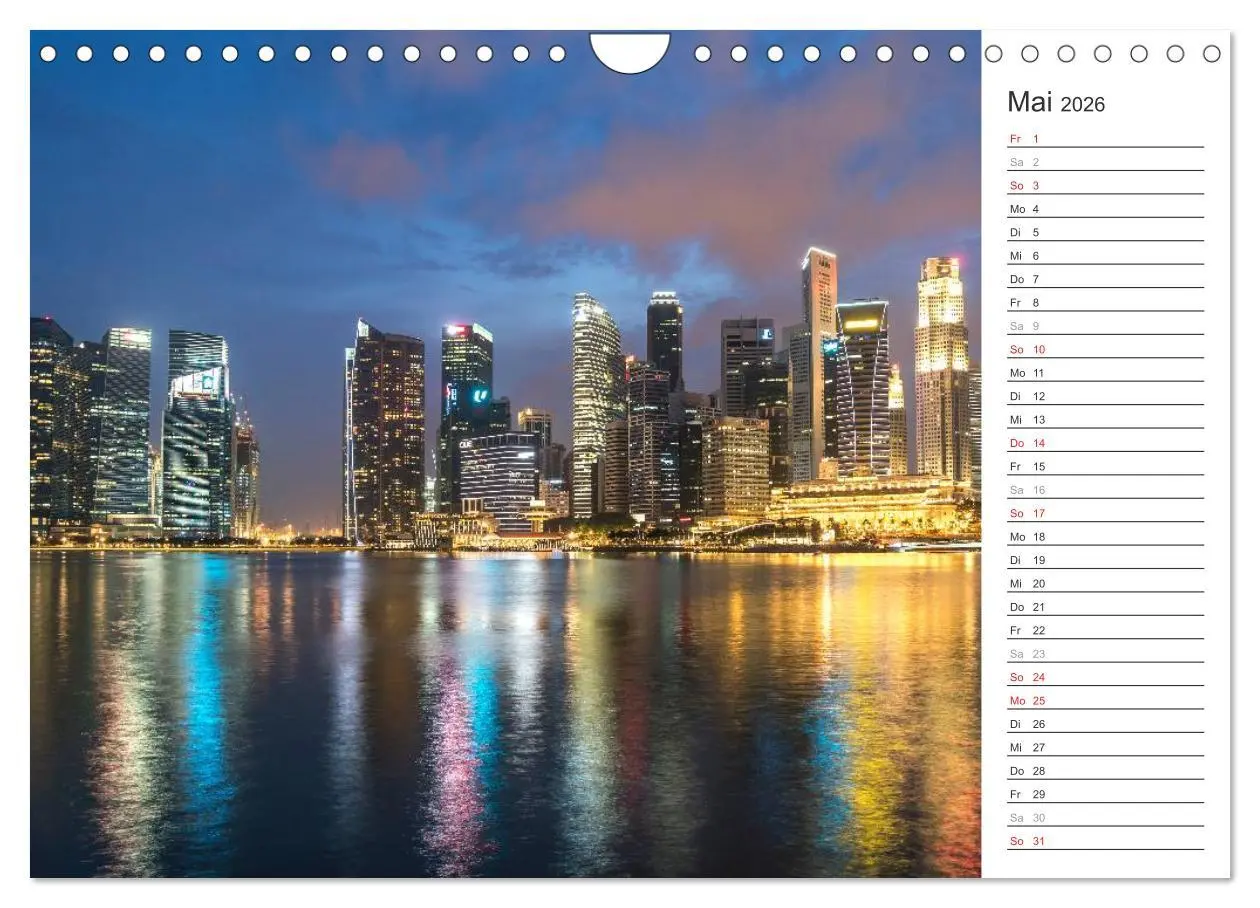 Bild: 9783457957806 | Skylines weltweit (Wandkalender 2026 DIN A4 quer), CALVENDO...