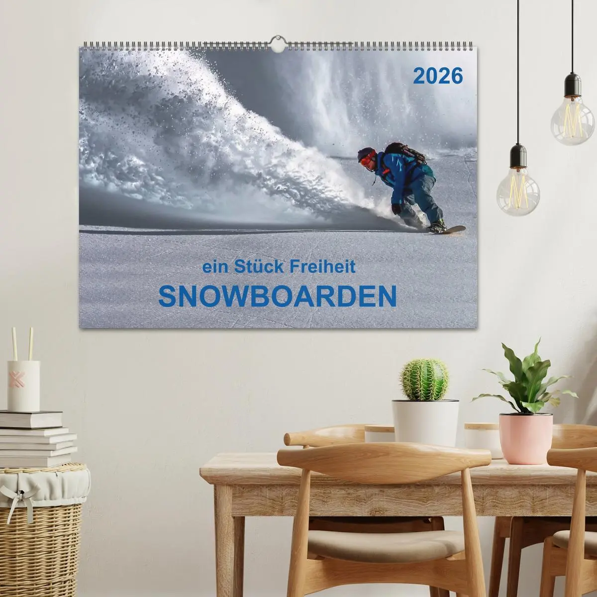 Bild: 9783516047806 | Snowboarden - ein Stück Freiheit (Wandkalender 2026 DIN A2 quer),...