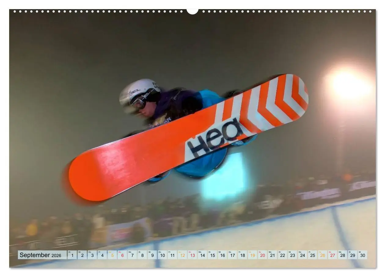 Bild: 9783516047806 | Snowboarden - ein Stück Freiheit (Wandkalender 2026 DIN A2 quer),...
