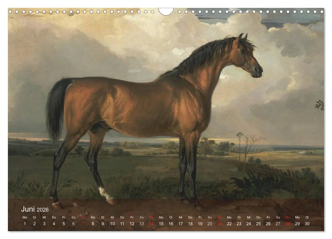 Bild: 9783516117806 | Pferde-Ölgemälde - Die Kunst der alten Meister (Wandkalender 2026...